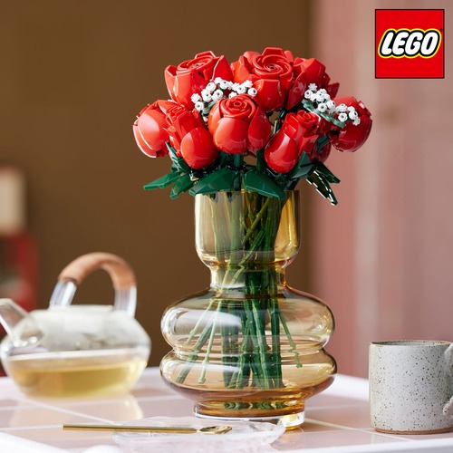 mazzo di rose Lego